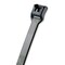 Panduit Cable Tie, 8-1/2 in L, 1.88 in Max Bundle Dia., Black, Nylon 6/6, 50 lb Strength, 1000 PK ILT2S-M0 - alternate 1